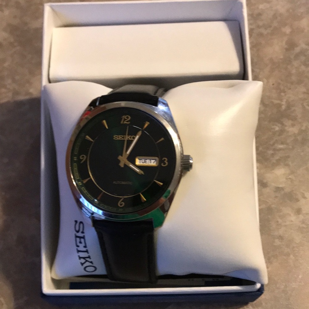 Men’s Seiko Recraft automatic watch
